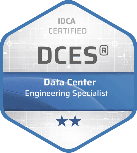 DCES certification badge