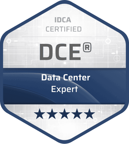 DCE certification badge